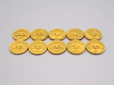 Talisman: 4th Edition - Gold Coins X 10 Board Game Parts • £10