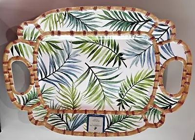 Tommy Bahama Tropical Melamine Large Rectangle Serving Platter Tray • $32.95