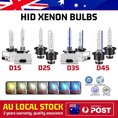 NEW Genuine D1S D2S D3S D4S Car Headlight Xenon Standard Vision HID Bulb 6000K • $34.99