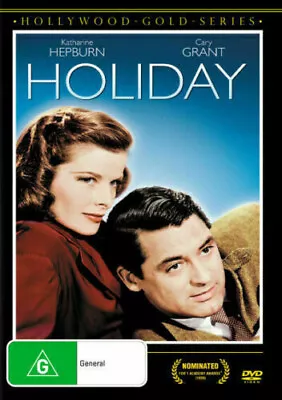 Holiday DVD Cary Grant Katharine Hepburn - VERY GOOD - Free Post - Region 4 • $7.50