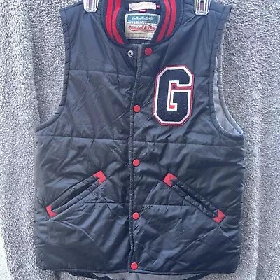 SEC Georgia Bulldogs Mitchell & Ness College Vault Vest Jacket • $65