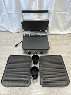 $29.99 • Buy Cuisinart Griddler GR-4 5-in-1 Grill Panini Maker With Drip Catchers