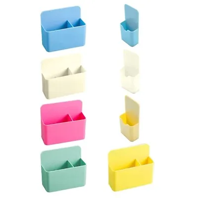 Magnetic Pen Pencil Holder Marker Storage Organizer For Whiteboard Refrigerator • £3.65