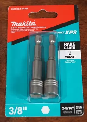 Makita Impact Xps 2-9/16'' Magnetic 3/8'' Nutsetter 2/pk • £13.14