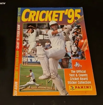 Cricket '95 Sticker Album 100% Complete (Panini 1995) • £249.99