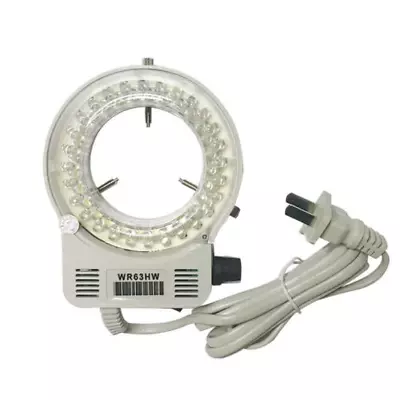 56 White Led Ring Light Illuminator For Meiji Emz Emz5 Microscope Wr63Hw New • $17.80