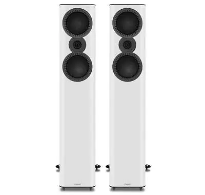 Mission QX-5 MKII Floorstanding Speakers Matte White • £869