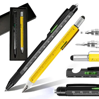 14 In 1 Multitool Tech Tool Pen Cool Construction Gadgets Ballpoint Pen For Men • $13.29