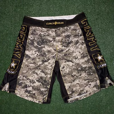 Clinch Gear Camo Shorts U.S. Army MMA Wrestling (Mens Size 30) • $24.99