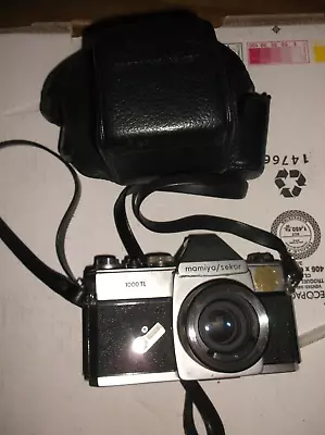 Mamiya / Sekor 1000 Tl Camera W/ Vivitar Teleconverter 2x-1 Lens #13 • $10