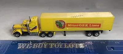 Vintage DieCast Kenworth Harvest Semi Truck - Yellow Gator Trailer - Loose HTF • $9.95