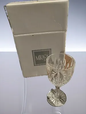 VTG Mikasa Crystal OLD DUBLIN Wine Glass 6.5  W. Germany MINT • $65