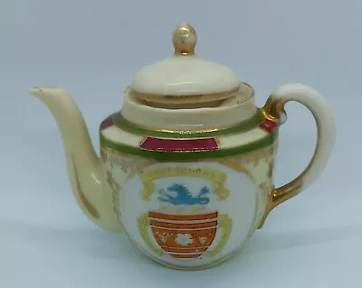 Small Collectable Souvenir Eastbourne Crest Teapot • £0.99