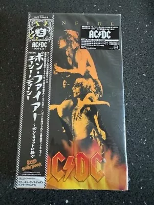 AC/DC Limited Edition Japanese Import 5 Cd Set Bonfire 2nd Issue 2010. Sealed • £150