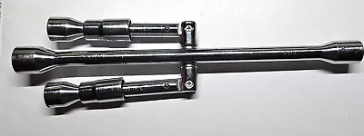 4 Way Collapsible Lug Nut Wrench Tire Iron Chrome Plated 4 Sizes • $8.95