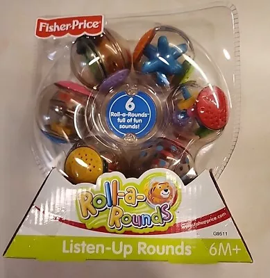 Sealed FISHER PRICE LISTEN-UP ROUNDS BRILLIANT BASICS  6 - 36 MONTHS  2004  Toy • $24.99