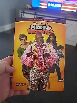 Tyler Perrys Meet The Browns: Season 3 (DVD 2011 3-Disc Set) Complete Works  • $17.99