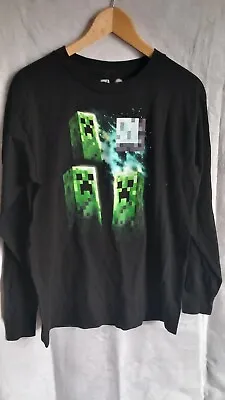 Boys Minecraft Longsleeve Top. YL 14-16 • £2.50