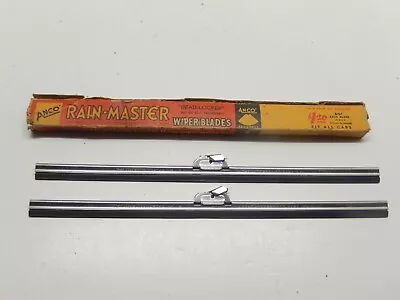 Vintage Nos 11  Anco Sl Flat Windshield Wiper Blade Pair • $19.99