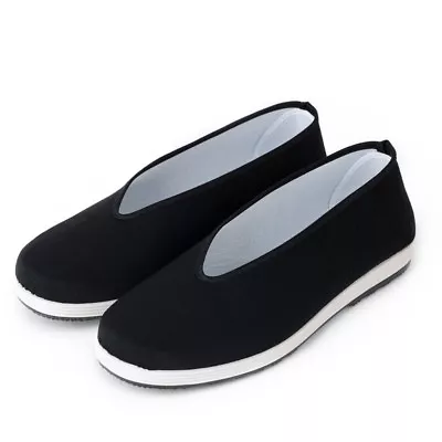 Men Chinese Traditional Espadrille Slipper Shoes Kung Fu Flat Martial Arts Shoes • $36.29