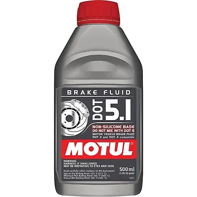Motul Dot 5.1 Brake Fluid - 500ml 100951 • $21.31