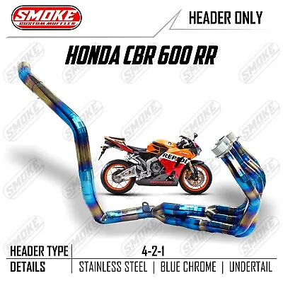 2007-2019 Handmade Exhaust Header Pipe Honda CBR600RR Cbr 600 Pipes 4-2-1 • $360