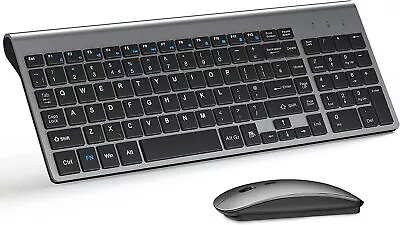 £24.95 • Buy Wireless Keyboard And Mouse Ultra Slim Combo For PC/Laptop/Windows/Mac