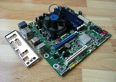 Intel DG57TM Motherboard + Intel Core I5-750 (Quad Core) + 8GB DDR3. Working • £18