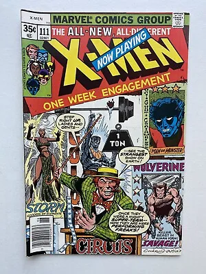 X-Men #111 Magneto Appearance! Storm!  NightCrawler! Marvel 1978 SHARP! • $65