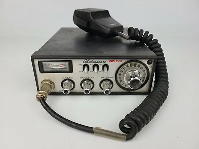 Vintage Shakespeare CB Radio GBS 240 With Mic (TESTED) • $44.97