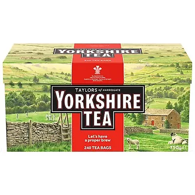 Taylors Of Harrogate Yorkshire Black Tea Bags 1 X 240 Pack • £9.98