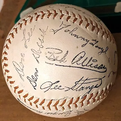 MN Twins Stamped Autographed Ball 1962 Killebrew Kaat Allison Battey Mele Power • $39.99