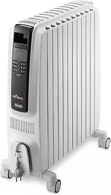 De'Longhi Dragon 4 Portable Oil Column Heater 2400W TRD42400ET White • $394.48