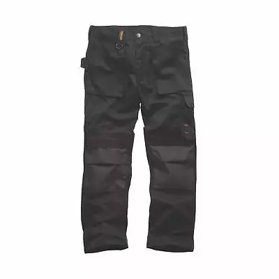 £25.89 • Buy Scruffs Worker Work Trousers Non-Holster Black Hard Wearing Site Trade Pro