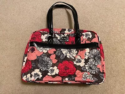 Vera Bradley Mocha Rouge Weekender Laptop Travel Bag • $71