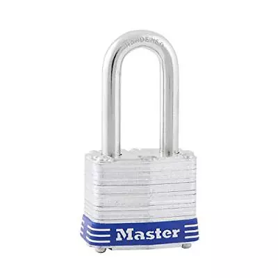 Master Lock 3DLF Long Shackle Padlock W/ 1-1/2 Inch. 1-1/2  Shackle Steel  • $18.94