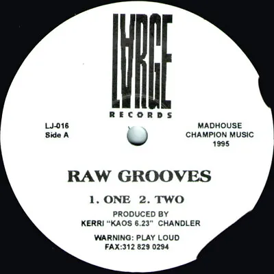 £12.50 • Buy Kerri Chandler Raw Grooves Large Records 12  1995