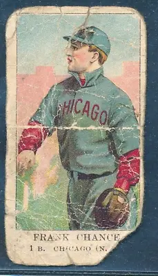 1908 E91A American Caramel: FRANK CHANCE  Chicago Cubs  ~ Very Poor • $117.50