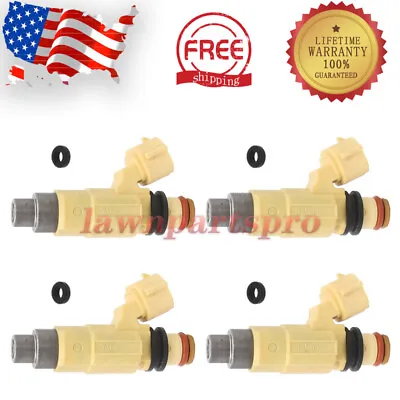 4PCS Fuel Injectors For F200 F225 Yamaha 02-12 200HP 225HP Four Stroke Outboard • $29.49