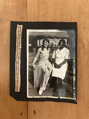 Original Vintage Sideshow Photo - UBANGI  WOMAN WITH KEEN LOOKING GIRL • $49.99
