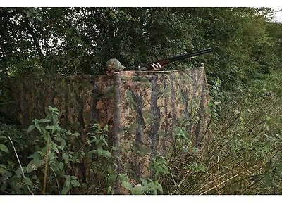 JACK PYKE CLEARVIEW HUNTING HIDE NET 2 X 1.5m Oak Tree Camouflage Lightweight • £14.03