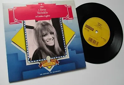 £4.79 • Buy TWINKLE***TERRY C/w  GOLDEN LIGHTS***BACK TO BACK OLD GOLD SUPERB PICTURE SLEEVE