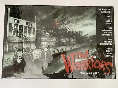 The Warriors Andrew Rowland Movie Variant Poster Giclee Print 11 36x24 BNG Mondo • $139.99