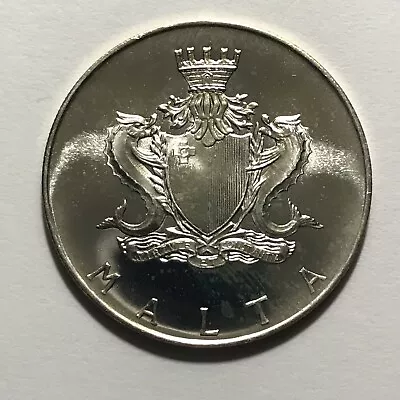 Malta 2 Liri 1974 Giovanni Francesco Abela Commemorative Silver Coin • $29.99