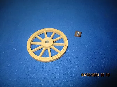 VINTAGE 1950s IDEAL TOYS FRONT WAGON WHEEL FOR ROY ROGERS CHUCK WAGON. • $5.99