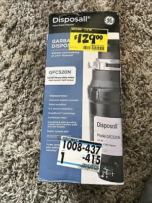 GE GFC520N Garbage Disposall Food Waster Disposer 1/2 HP • $100