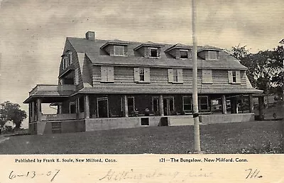 The Bungalow New Milford Connecticut Early Postcard Used In 1907 • $12
