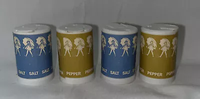 Vintage Miniature Morton Salt And Pepper Shakers 2 Sets • $14.95