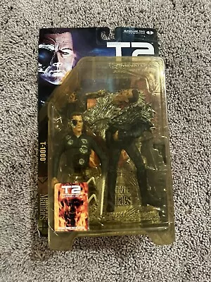 Mcfarlane Toys T-1000 Movie Maniacs T2 Judgment Day New Figure In Box • $29.99