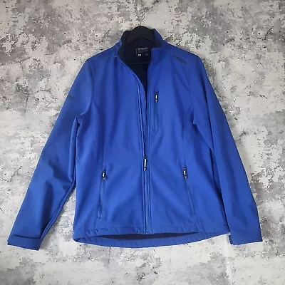 Mens TOG 24 Windstopper Jacket Medium Blue Soft Shell All Terrain Fleece Zip • $31.52